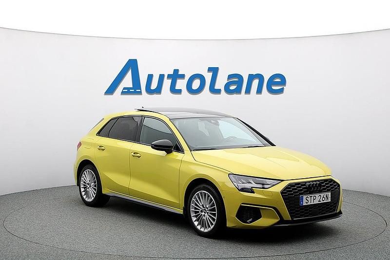 Gul Begagnad 2021 Audi A3 Sportback Halvkombi | 259 900 kr (Lite dyr) - Bild 1/3