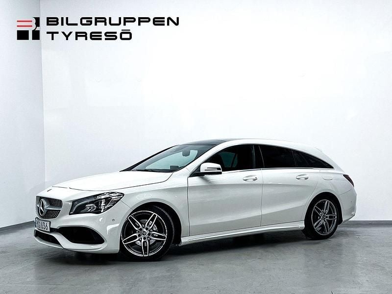 Vit Begagnad 2018 Mercedes CLA200 AMG Kombi | 189 900 kr (Marknadspris) - Bild 1/4