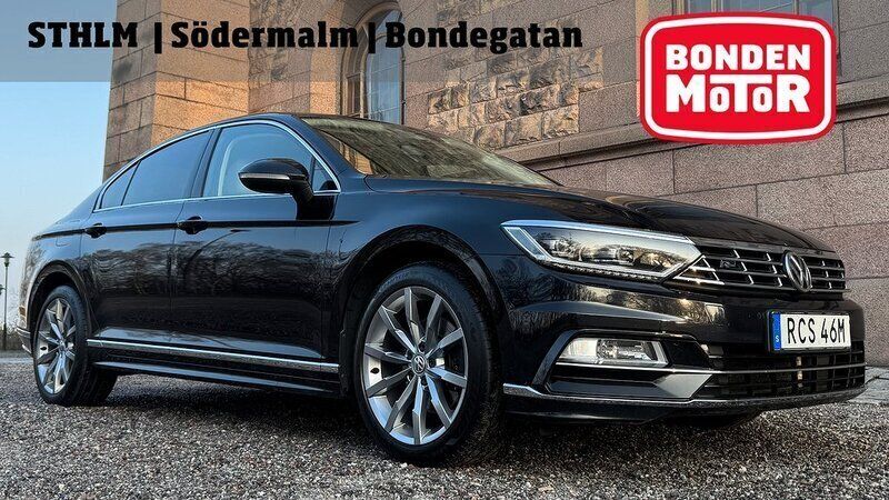 Svart Begagnad 2019 VW Passat GT Sedan | 219 000 kr (Marknadspris) - Bild 1/4
