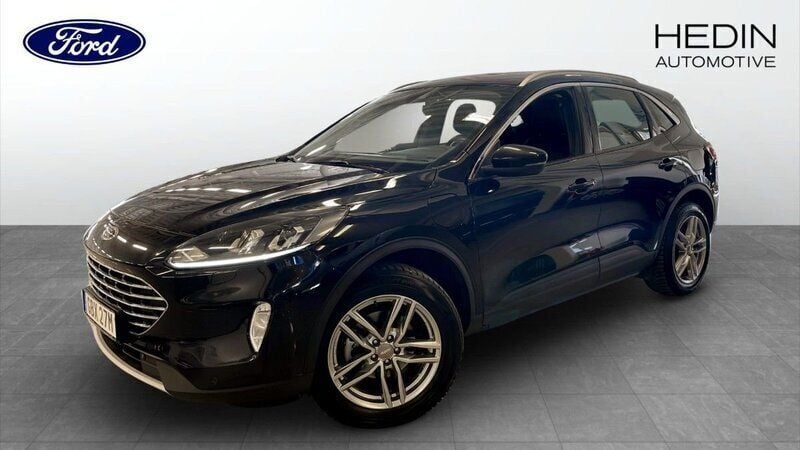 Svart (black) Begagnad 2022 Ford Kuga Titanium SUV | 229 900 kr (Bra pris) - Bild 1/4