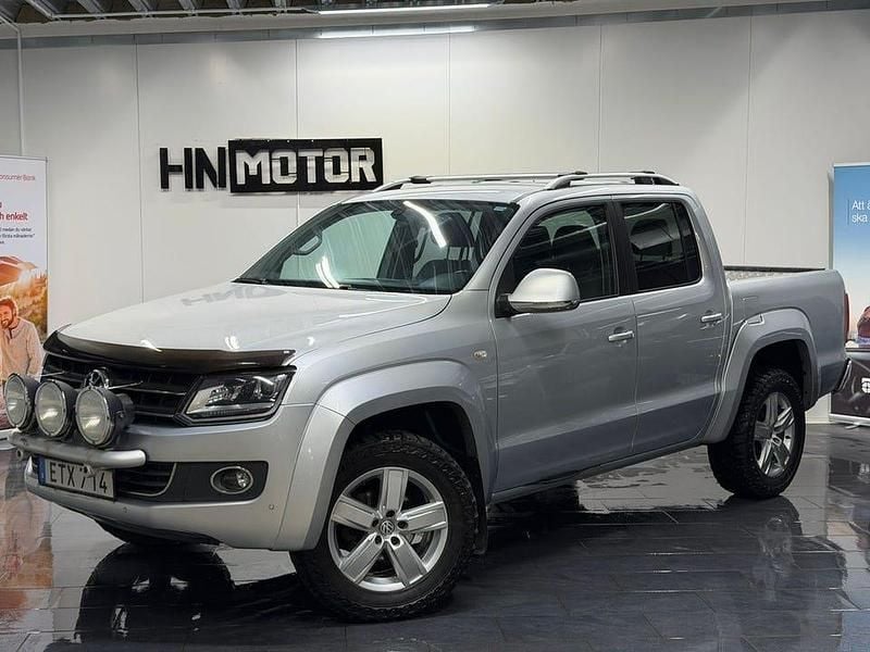Silver Begagnad 2015 VW Amarok Highline Pickup | 157 900 kr (Bra pris) - Bild 1/4