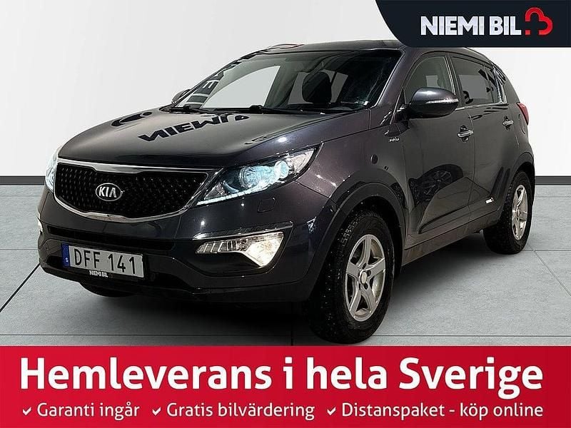 Grå Begagnad 2014 Kia Sportage Comfort SUV | 129 900 kr (Lite dyr) - Bild 1/3