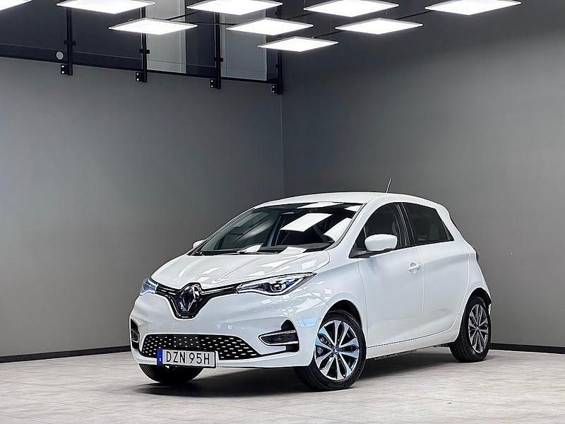 Vit Begagnad 2019 Renault Zoe Halvkombi | 189 900 kr (Dyr) - Bild 1/3