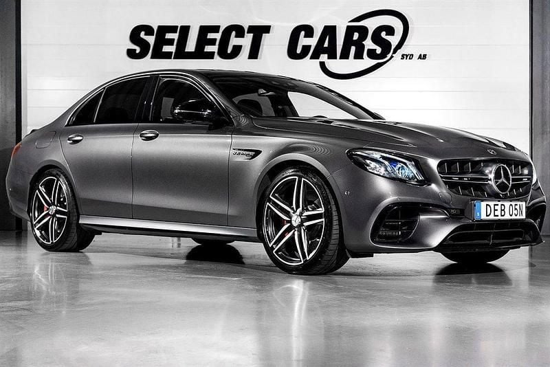 Grå Begagnad 2018 Mercedes S63 AMG AMG Sedan | 799 900 kr (Superpris) - Bild 1/4