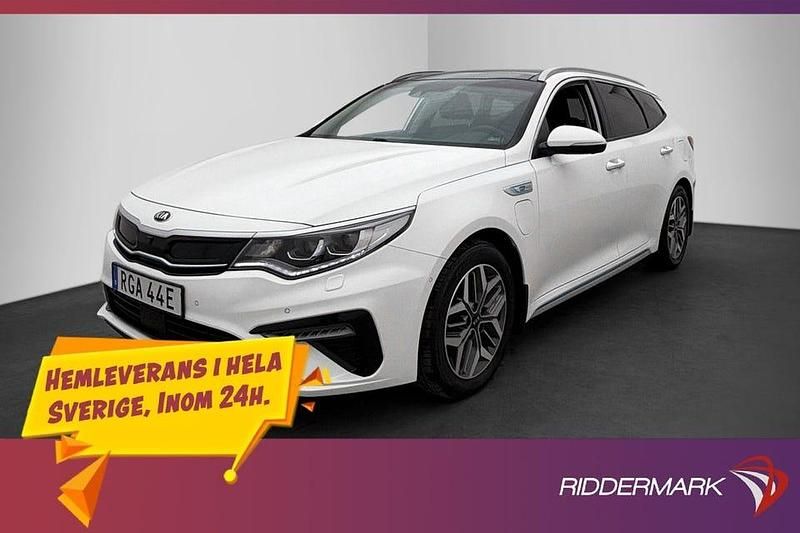 Vit Begagnad 2020 Kia Optima Advance Kombi | 209 800 kr - Bild 1/3