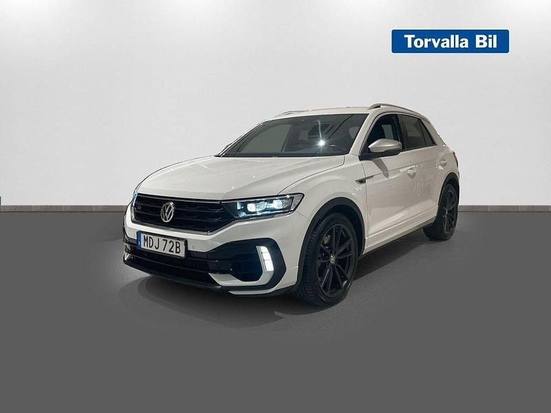 Vit Begagnad 2020 VW T-Roc R SUV | 319 900 kr (Marknadspris) - Bild 1/4