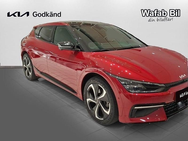 Begagnad Kia EV6 GT-Line 239 kW (325 HK) 2022 Röd SUV