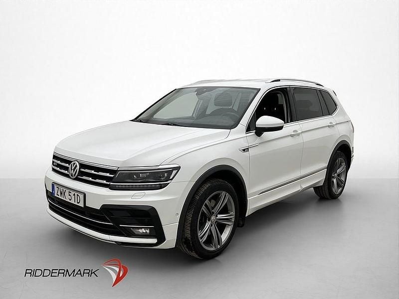 Begagnad VW Tiguan Allspace R-line 200 HK (147 kW) 2019 Vit SUV