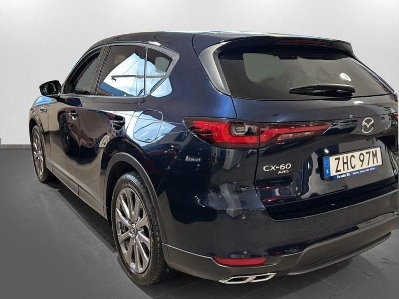 Begagnad Mazda CX-60 Exclusive-Line 326 HK (239 kW) 2022 Blå SUV