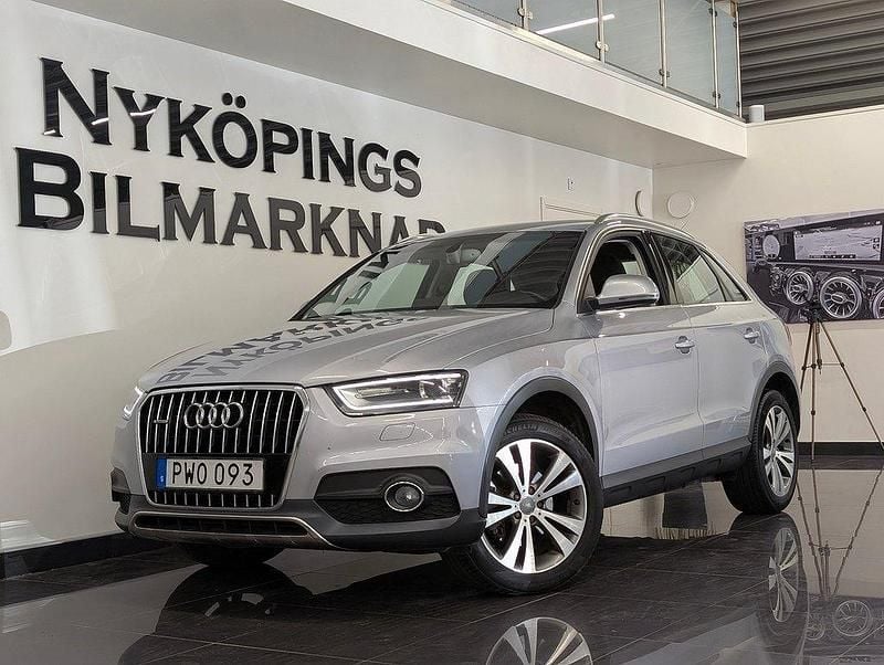 Silver Begagnad 2014 Audi Q3 SUV | 159 900 kr (Marknadspris) - Bild 1/4