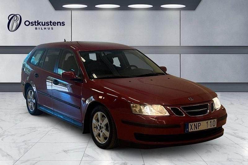 Mörkröd Begagnad 2006 Saab 9-3 Linear Kombi | 27 000 kr (Marknadspris) - Bild 1/4