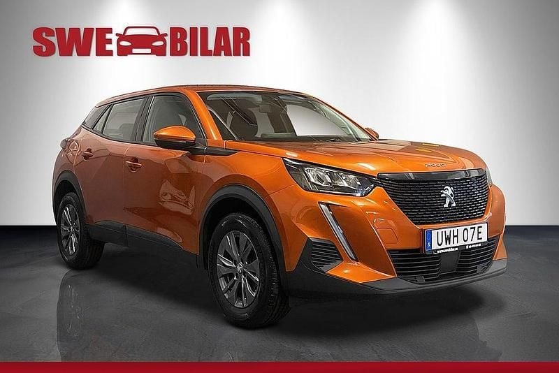 Begagnad Peugeot 2008 S 131 HK (96 kW) 2020 Orange SUV