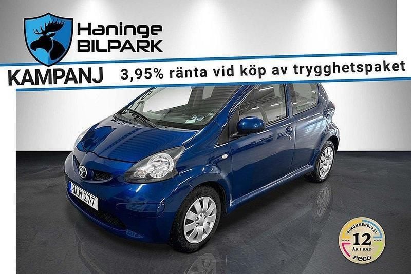 Blå Begagnad 2007 Toyota Aygo Halvkombi | 54 900 kr (Lite dyr) - Bild 1/1