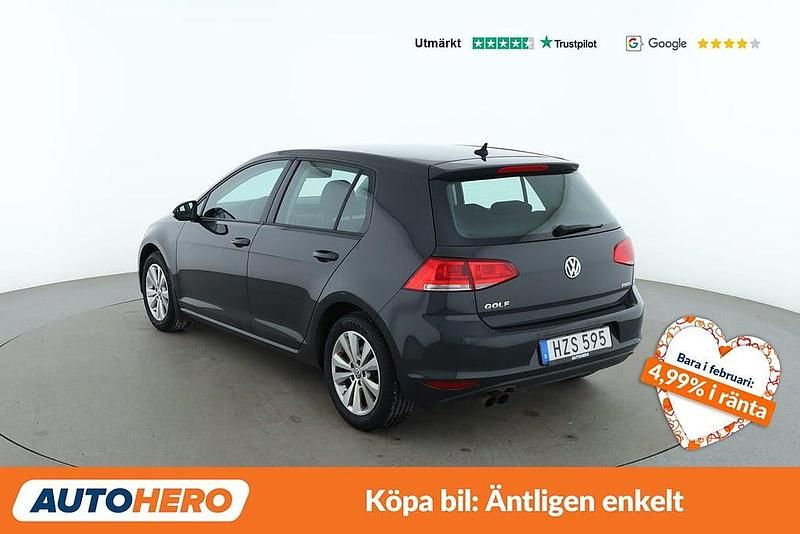 Begagnad VW Golf VII 126 HK (92 kW) 2016 Mörkgrå Halvkombi
