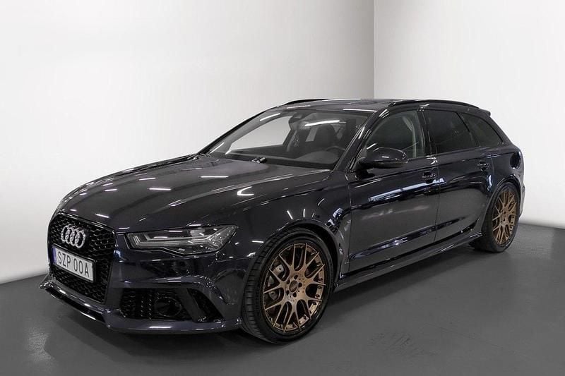 Blå Begagnad 2018 Audi RS6 Sport Kombi | 809 000 kr (Lite dyr) - Bild 1/4