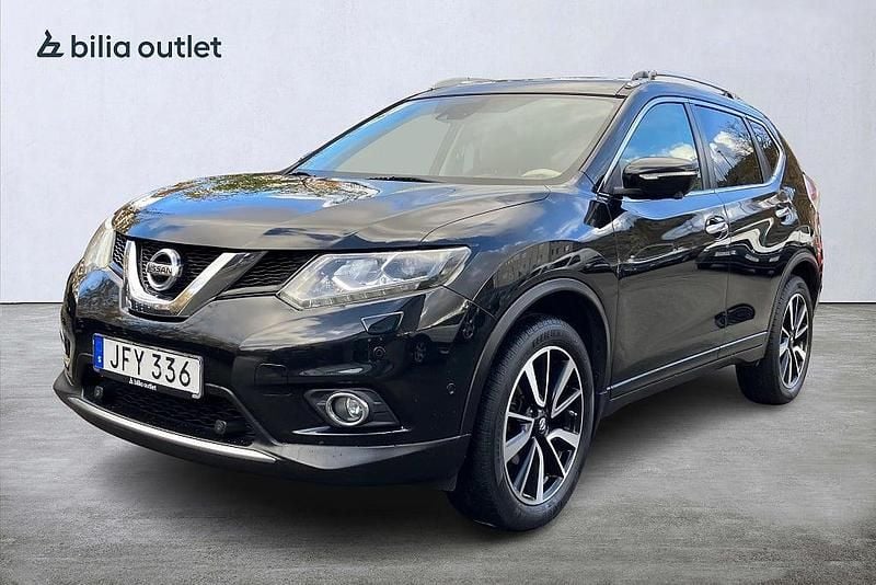Svart Begagnad 2014 Nissan X-Trail SUV | 119 900 kr (Marknadspris) - Bild 1/3
