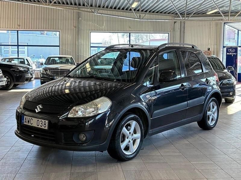Begagnad Suzuki SX4 107 HK (78 kW) 2006 Svart