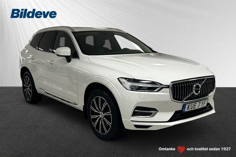 Vit Begagnad 2021 Volvo XC60 SUV | 329 900 kr (Superpris) - Bild 1/4