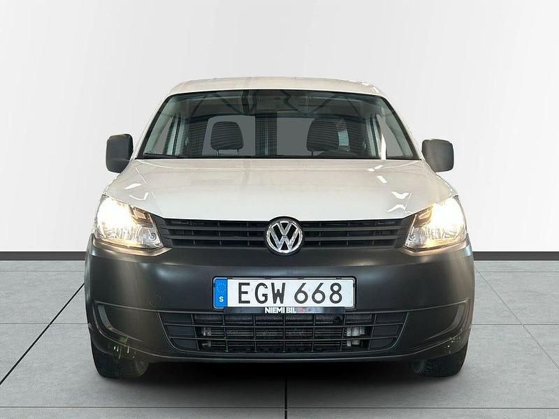 Begagnad VW Caddy 75 HK (55 kW) 2015 Vit Minibuss