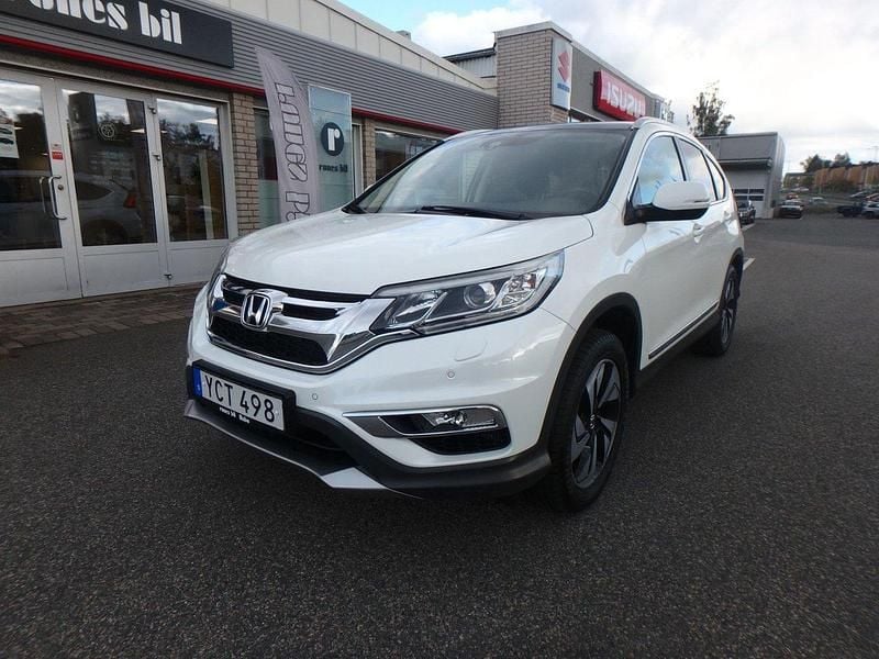 Vit Begagnad 2015 Honda CR-V Executive SUV | 169 000 kr (Marknadspris) - Bild 1/4