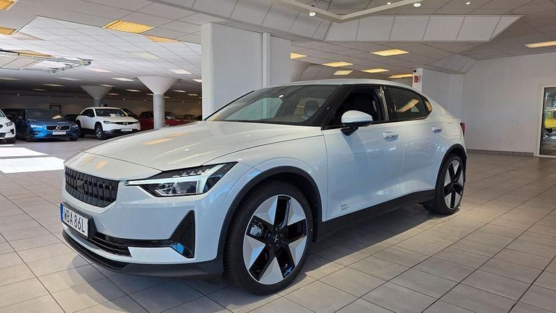 Silver Begagnad 2023 Polestar 2 Long Range Single Motor Sedan | 369 900 kr (Marknadspris) - Bild 1/4