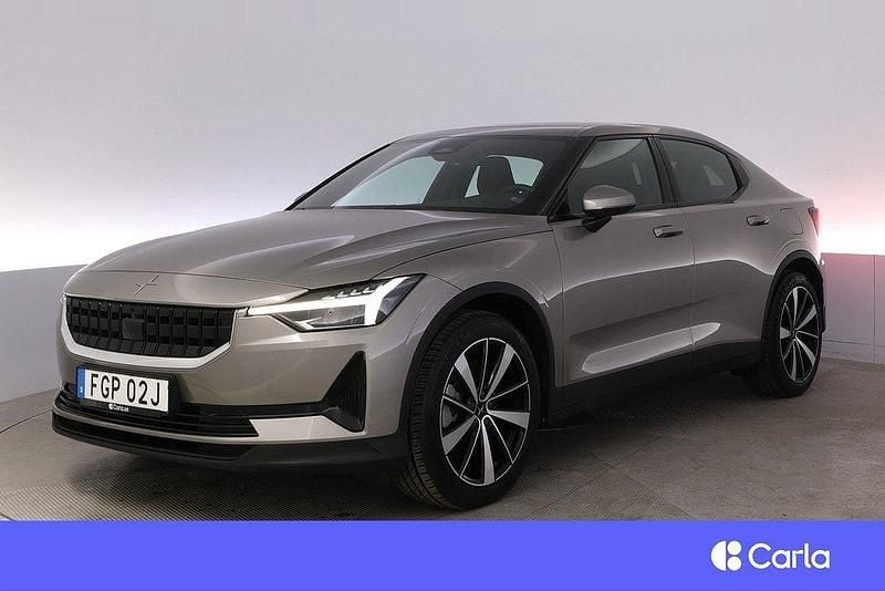 Grå Begagnad 2022 Polestar 2 Plus Sedan | 329 900 kr (Marknadspris) - Bild 1/4