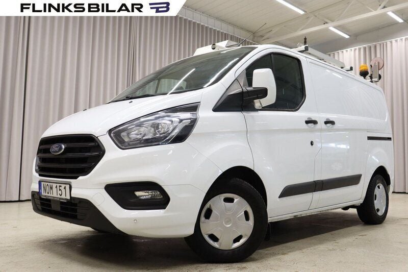 Vit Begagnad 2018 Ford Transit Custom Van | 129 900 kr (Marknadspris) - Bild 1/4