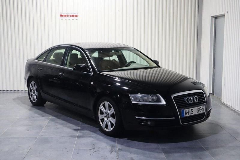 Svart Begagnad 2004 Audi A6 Proline Sedan | 19 900 kr (Marknadspris) - Bild 1/4
