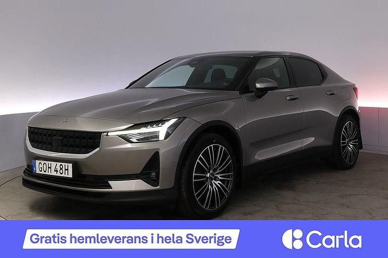 Grå Begagnad 2021 Polestar 2 Pilot Halvkombi | 354 990 kr - Bild 1/4