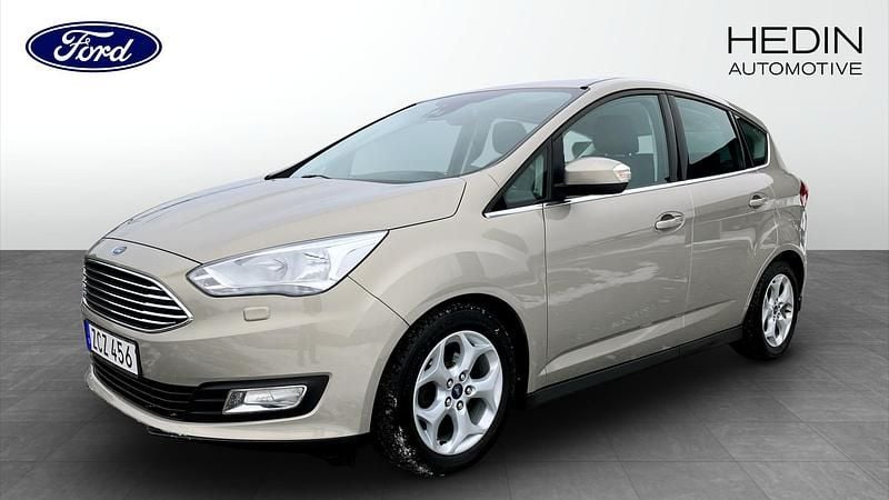 Begagnad Ford C-MAX 101 HK (74 kW) 2018 Grå Minibuss
