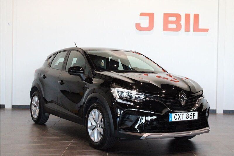 Svart Begagnad 2023 Renault Captur Equilibre SUV | 199 900 kr (Lite dyr) - Bild 1/4
