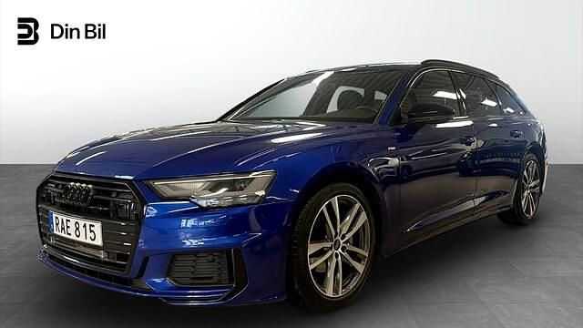 Begagnad Audi A6 S-Line 204 HK (150 kW) 2022 Ultrablå metallic Kombi