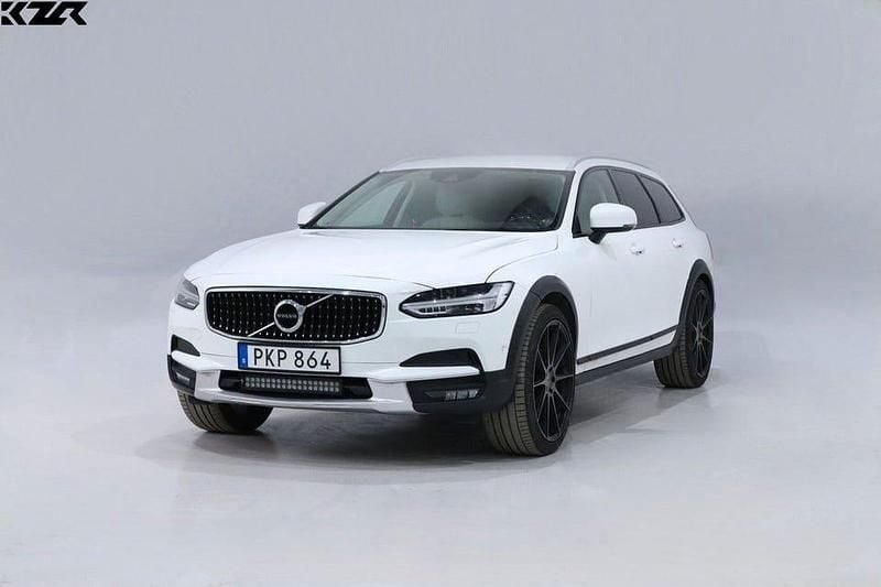 Vit Begagnad 2017 Volvo V90 CC Inscription Kombi | 259 900 kr (Bra pris) - Bild 1/4
