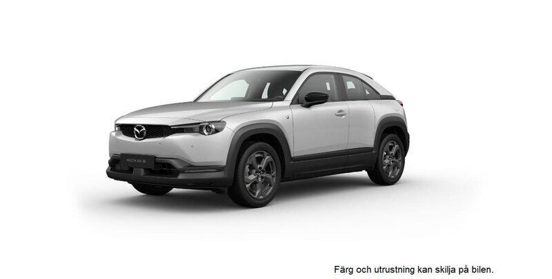Vit Ny 2024 Mazda MX30 Exclusive-Line SUV | 334 900 kr (Lite dyr) - Bild 1/3