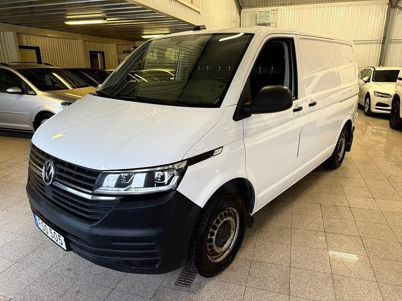 Vit Begagnad 2020 VW T6.1 Van | 219 900 kr (Bra pris) - Bild 1/4