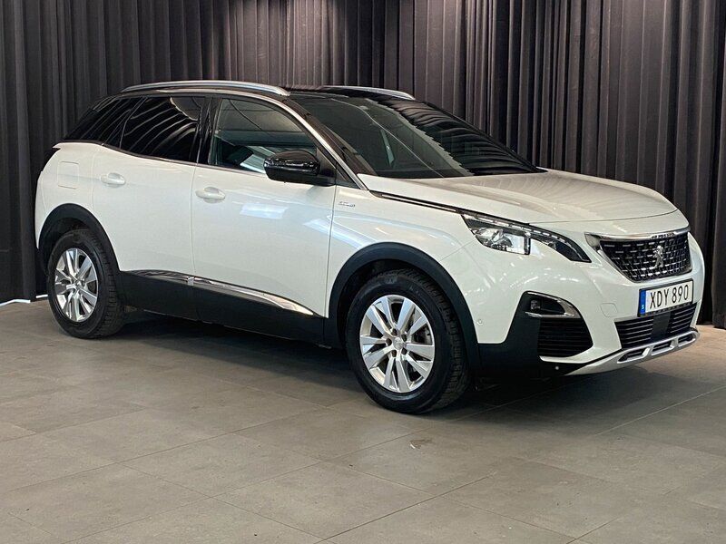 Flerfärgad Begagnad 2017 Peugeot 3008 GT-line SUV | 219 500 kr (Marknadspris) - Bild 1/4