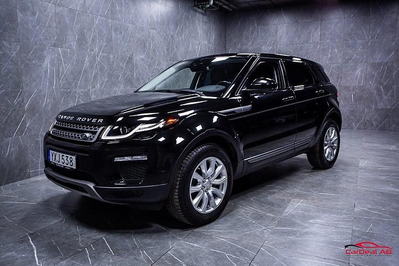 Begagnad Land Rover Range Rover evoque SE 150 HK (110 kW) 2017 Svart SUV