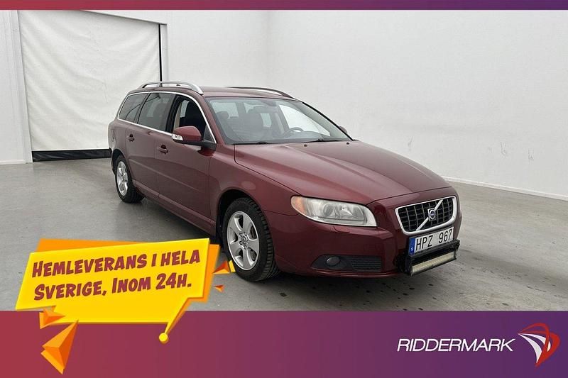 Röd Begagnad 2008 Volvo V70 Summum Kombi | 78 900 kr (Lite dyr) - Bild 1/3