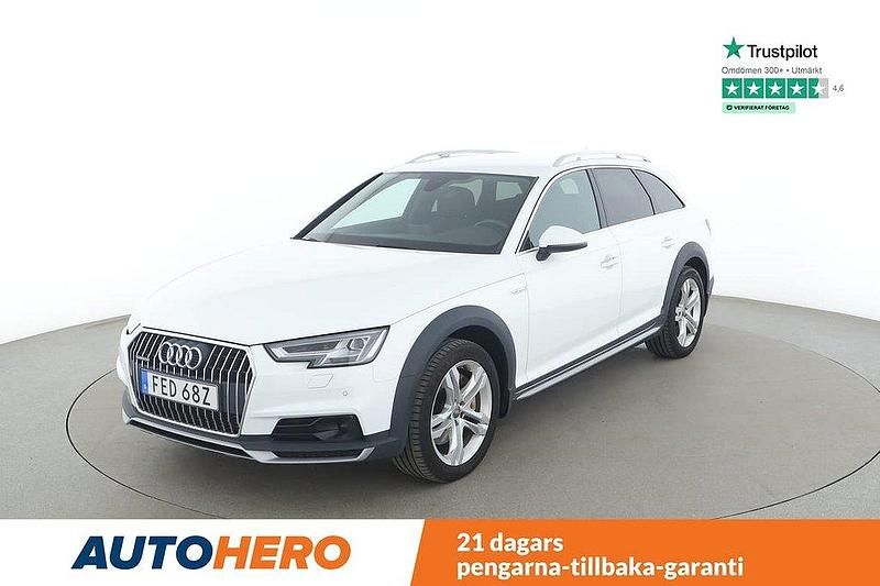 Vit Begagnad 2019 Audi A4 Allroad Comfort Kombi | 296 000 kr (Marknadspris) - Bild 1/4