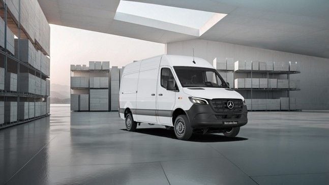 Vit Ny 2024 Mercedes Sprinter Van | 746 875 kr (Marknadspris) - Bild 1/1