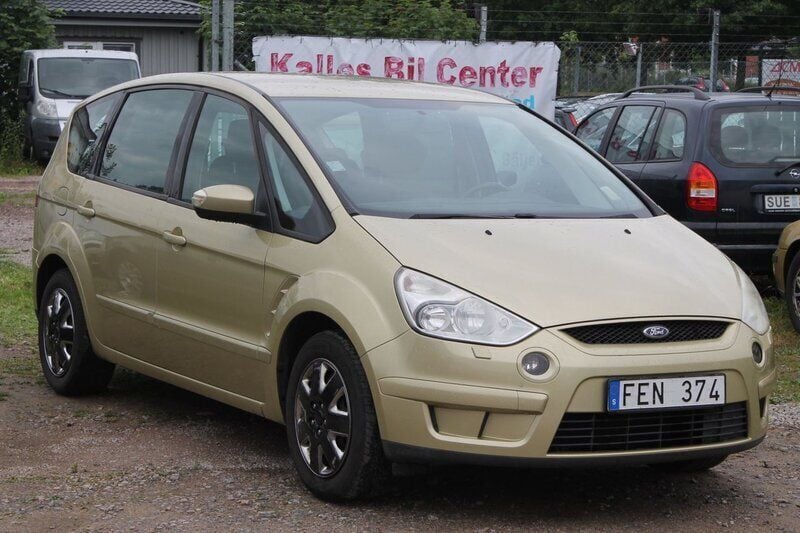 Ljusgul Begagnad 2006 Ford S-MAX S Minibuss | 29 000 kr (Lite dyr) - Bild 1/4