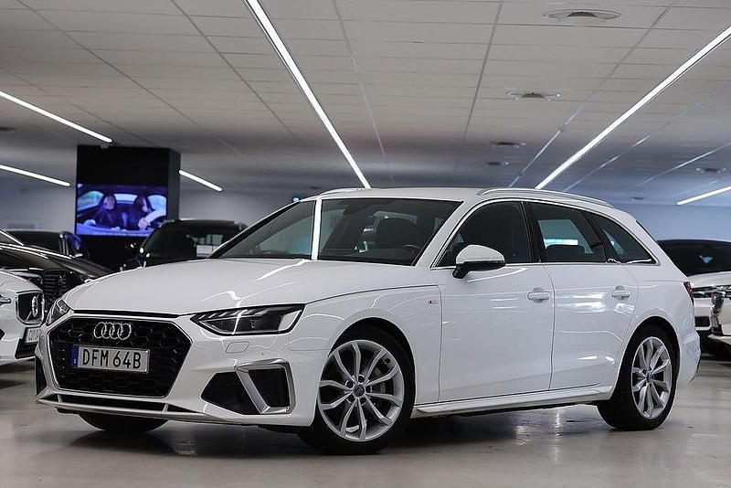 Begagnad Audi A4 S-Line 191 HK (140 kW) 2019 Vit Kombi