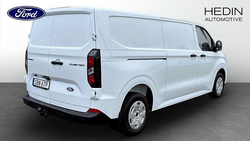 Ny Ford Transit Custom Trend 136 HK (100 kW) 2025 Frozen white