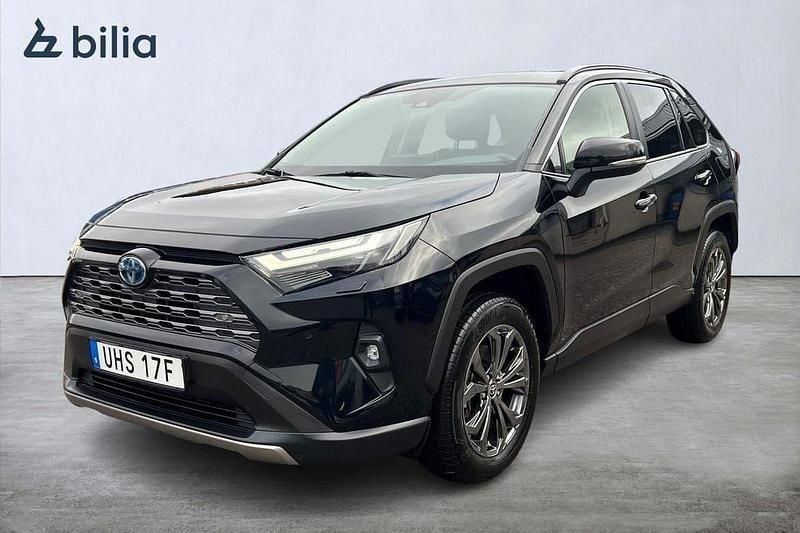 Svart Begagnad 2022 Toyota RAV4 Hybrid Executive SUV | 399 900 kr (Bra pris) - Bild 1/3
