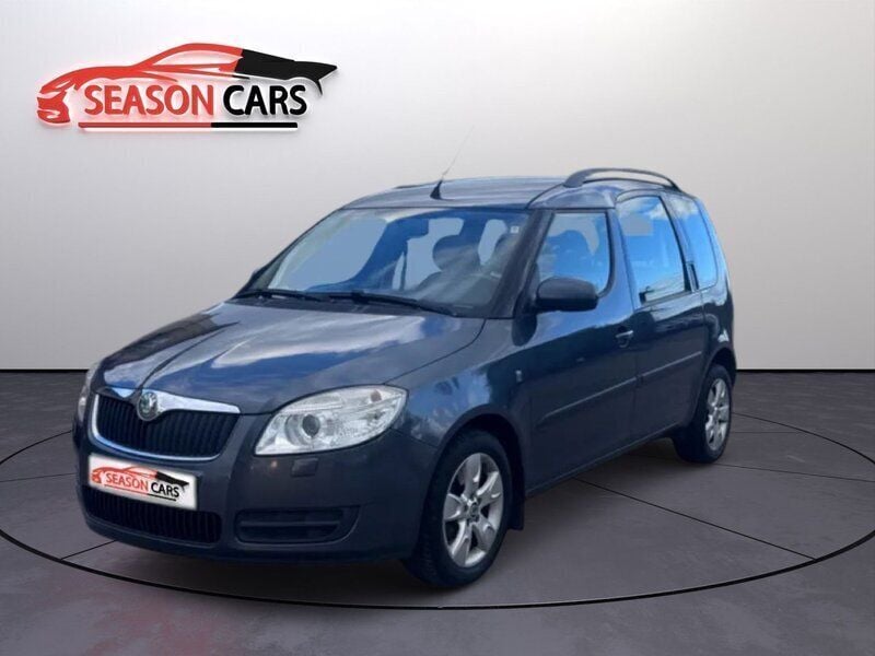 Mörkgrå Begagnad 2008 Skoda Roomster Kombi | 64 900 kr (Dyr) - Bild 1/4