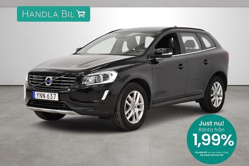 Svart Begagnad 2017 Volvo XC60 Momentum SUV | 249 900 kr (Bra pris) - Bild 1/3