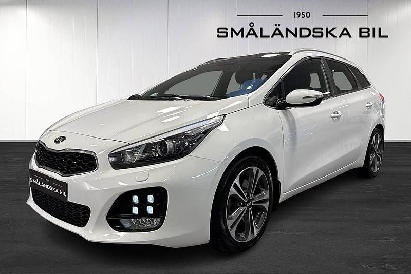 Begagnad Kia Ceed Sportswagon GT-Line 136 HK (100 kW) 2016 Vit Kombi