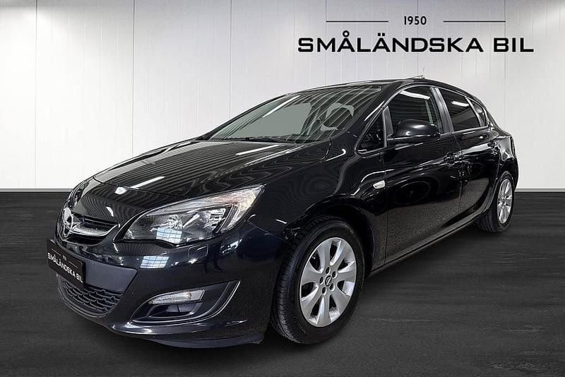 Begagnad Opel Astra drive 140 HK (102 kW) 2015 Svart Halvkombi