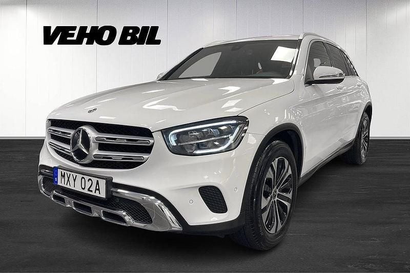 Vit Begagnad 2019 Mercedes GLC220 SUV | 349 000 kr (Marknadspris) - Bild 1/3