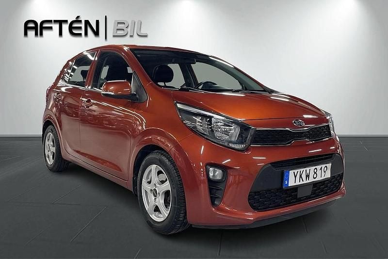 Begagnad Kia Picanto 84 HK (61 kW) 2017 Orange Halvkombi